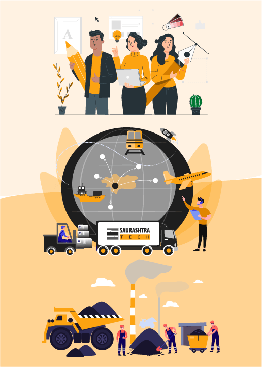 Graphic Design Industries | Saurashtra Tech